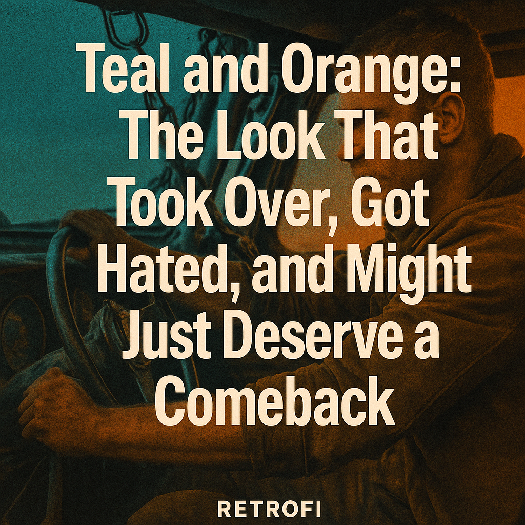Teal and Orange Cinematic Style
